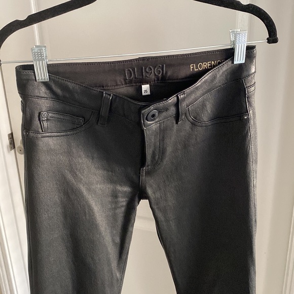 DL1961 Florence Radar Instasculpt leather skinny - Picture 3 of 10